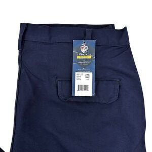 Tyndale Workwear Men W38 x L34 Navy Arc-Rated Flame Resistant Work Utility Pants